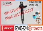 Common Rail Injector 095000-8290,23670-09330,23670-0L050 for 1KD-FTV 3.0L Diesel