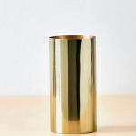 Anodized Stainless Steel Plant Pots Shopping Mall Pre-Rusted Home Decoration