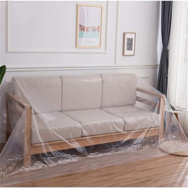 Hot Sale Plastic Bag Sofa Cover Waterproof Slipcover Sofa Covers For Dogs Pets