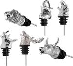 Custom Premium Pourer Animal Wine Bottle Pourer Wine Aerator Pourer Zinc Alloy