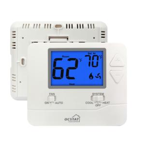 Wholesale Non Programmable HVAC Thermostat Single Stage Battery - Powered from china suppliers