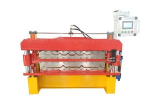 Wholesale Plc 220v Double Layer Roll Forming Machine For Roofing Sheet from china suppliers