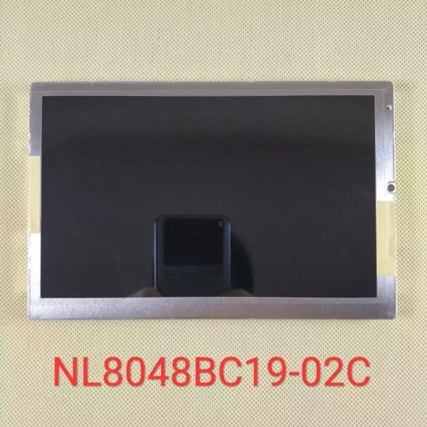 NL8048BC19-02C Industrial LCD Display , 800*480 Lcd Touch Screen Panel 550CD/M2