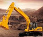 HE210 Heavy Earth Moving Machinery 21 Ton Excavator With Closed Cabin / Air