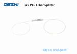Steel Tube Bare Fiber 250μm 1x2 PLC Fiber Splitter for Measuring System and