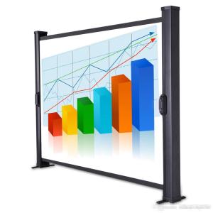 Wholesale 40&quot; Mobile Portable Projection Screens Desktop Portable Projector Screen from china suppliers