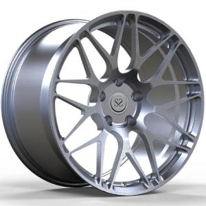 Wholesale 21 inch staggered 5*112 black milled forged alloy wheels for McLaren from china suppliers