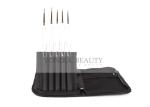 5pcs Acrylic Nail Brush Drawing Pen Design Nail Art Tools With Brush Case