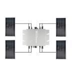 Photovoltaic Supporting Solar Micro Inverter 2800w Aluminum Alloy Grid Connected
