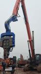 Powerful Hydraulic Pile Driver For 33-40 Ton Excavator 32Mpa Pressure