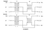 H1102HL | LP1102NL Ethernet Magnetic Transformers Audio & Signal 10/100Mbps