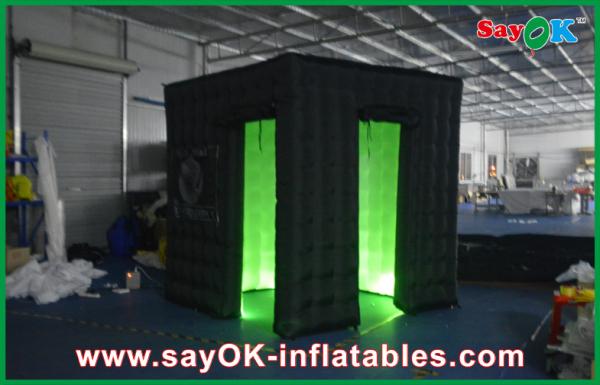 Event Booth Displays Inflatable Instagram Photo Booth Tent Double Doors