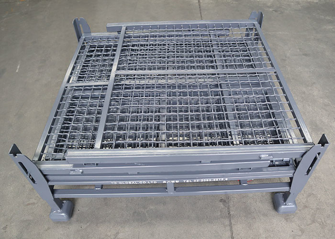 Movable Heavy Duty Q235 Steel Stillages For Warehouse Logistics