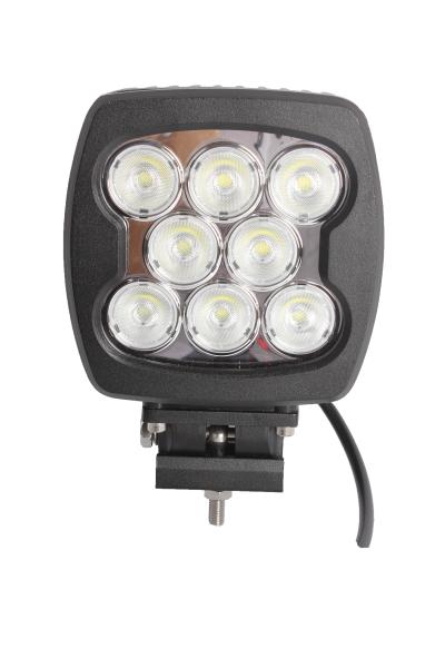 High Bright 12v 24v 80w LED Square Work Light Spot Beam 7" led driving lights
