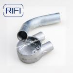 20mm 25mm Solid Elbow GI Conduit Fittings Electrical Conduit System With