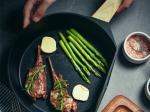 11Inch Aluminum Cookware Frying Pan Heavy Duty With Stainless Steel Base