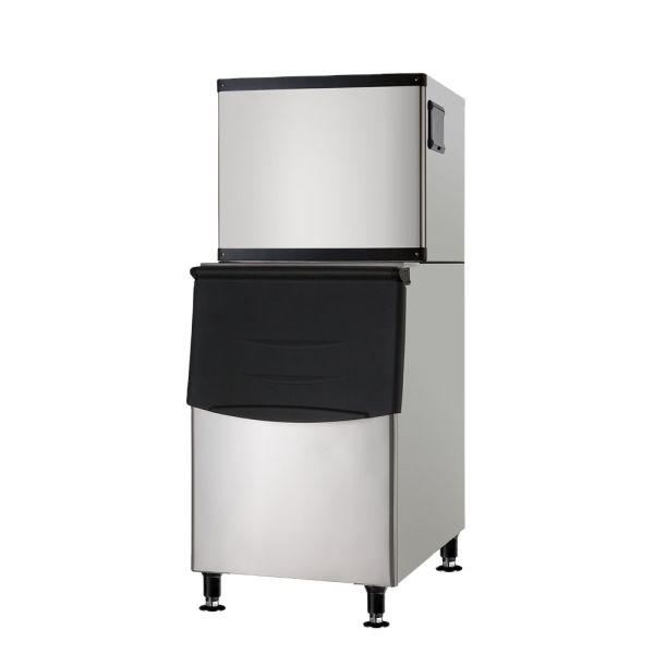 Commercial Home Business 191kg Block Ice Maker LED Automatic Cube Machine for Supermarket Use Single-Temperature Home