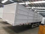 30 50 80 Ton Cargo Carrier Semi Box Trailers Heavy Duty Grade Customization