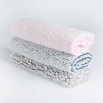 Weft Knitted 100% Polyester Soft Plush Fleece Shu Velveteen Fabric for Home