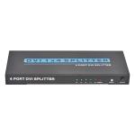 Long Distance Signal Transmission 1x4 DVI Splitter