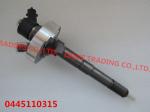 BOSCH Common rail fuel injector 0445110315 / 0 445 110 315 for 16600 VZ20A /