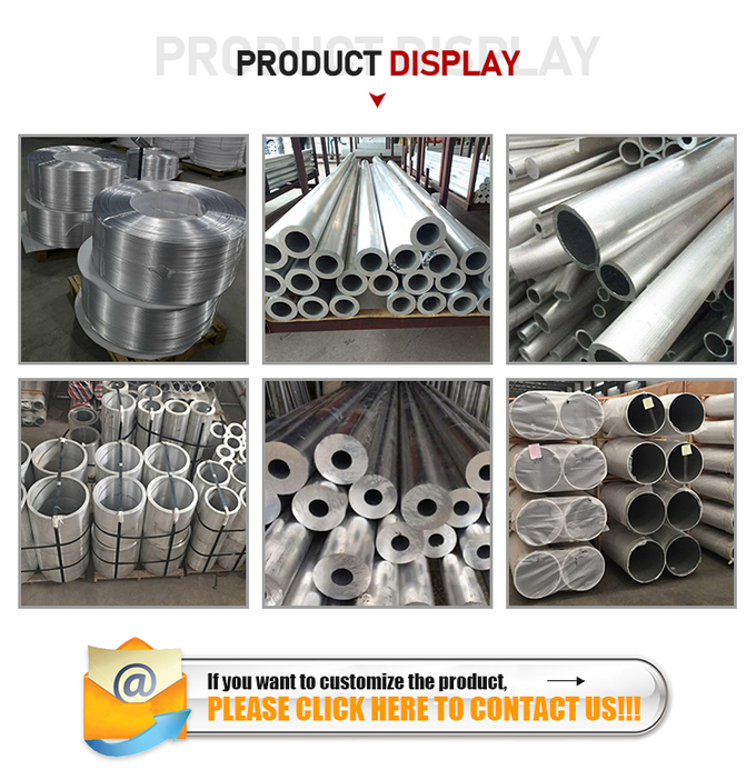 6061 7075 Aluminum Pipe - 1000/2000/3000/6000/7000 Series with Package Wooden Case 1