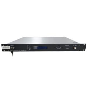 Wholesale Internal Modulator 1550 Fiber Optic Transmitter Support AGC MGC For CATV FTTH from china suppliers