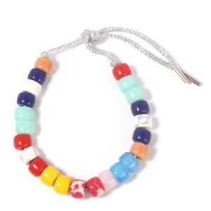 Wholesale Howlite Imperial Multi Color Beads Bracelets For Holidays RTS Approval from china suppliers