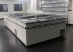 Heavy Duty Commercial Island Display Fridge Static Cooling With Baskets