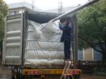 ISO9001 / ISO14000 20ft PP woven dry bulk container liner for PET resin