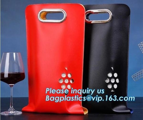 Eco friendly Neoprene 2 Pack Bottle Carrier Extra Thick Insulated Baby Bottle