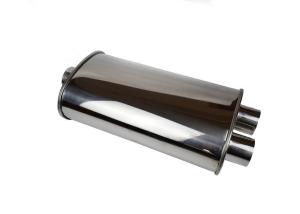 Wholesale OEM Design Longlife Automobile Spare Parts Car Dual Exhaust Muffler 4&quot;X 9&quot; from china suppliers