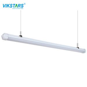 Wholesale 1200mm Pendant Suspended LED Linear Light Ceiling 12PCS ROHS Gray Housing from china suppliers