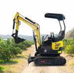 Epa 3.5 Ton 4 Ton Kubota Engine Mini Crawler Excavator Digger Farm Mini Bagger