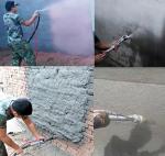 Diesel High Speed Concrete Spraying Machine Small Volume For Construction