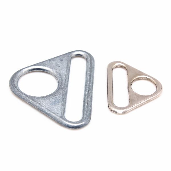 25mm Factory Supply Metal Zinc Alloy Triangle D Ring Buckle For Bag Accessories