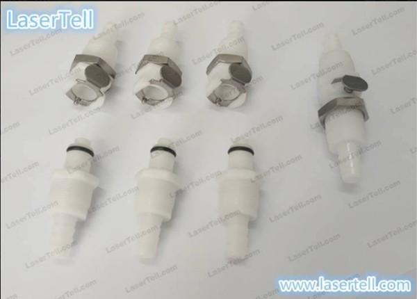 Male Female P2P Amp CPC Connector for Laser IPL Machines Water Circulation fast