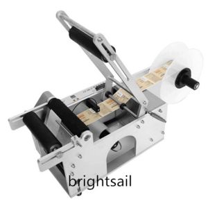 Wholesale Adhesive Sticker Bottle 100mm Semi Automatic Labeling Machine from china suppliers