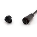 Nylon Outdoor Waterproof Connector , Ip67 2 Pin Waterproof Wire Connector