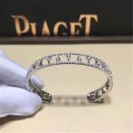 diamonds bracelet 18kt gold with white gold