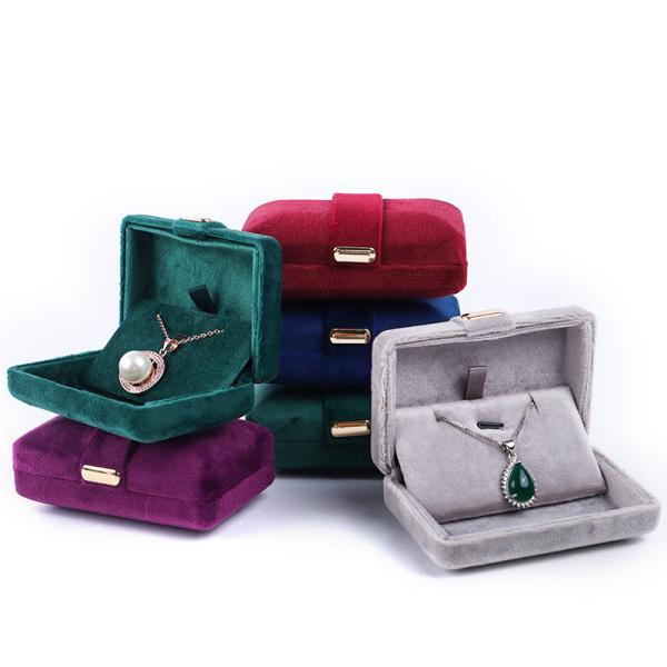 Custom Logo Hanhong Metal Jewelry Packaging Box for Earrings Bracelet Necklace