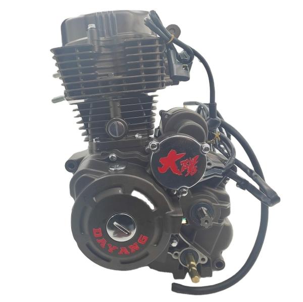 Steel Air Cooling CG200 DAYANG Motorcycle Tricycle Engine Assembly 198ml