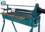 Outdoor Portable Folding BBQ Grill 110×34cmx81cm Meat Skewers