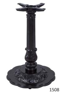 Wholesale Height 28'' / 41'' Metal Table Legs Cast Iron Round Base Powder coat Cafe Shop from china suppliers