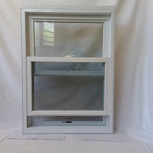 Wholesale 105 Series Fixed UPVC Double Hung Window With Tilt Hurricane Impact from china suppliers