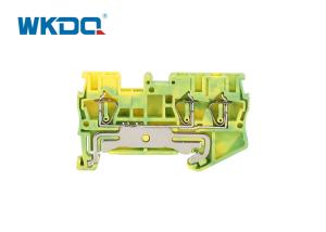 Wholesale JST 2.5-TW-PE Terminal Block CE Certificate Twin Grounding Snap On Mounting from china suppliers