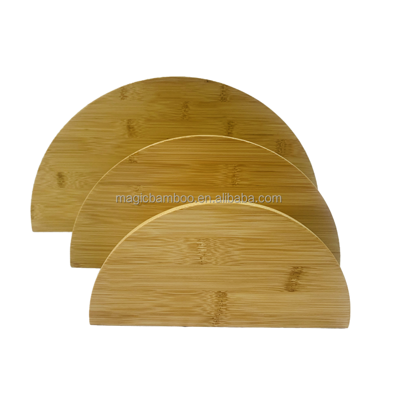 Hanging Bamboo Wall Shelves 3 Sizes of Solid Thick Design for Display and Storage