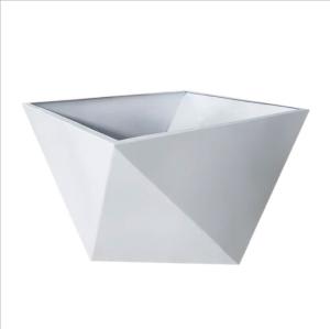 Wholesale Outdoor Garden Large Black White Outdoor Steel Flower Metal Tree Pots Tree Planter from china suppliers