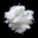 Semi Virgin Polyester Staple Fiber 2.5D×8mm With Warmth Retention Property