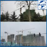QTZ4807 Hydraulic Telescopic Climbing Types of Tower Crane 48M Working Jib
